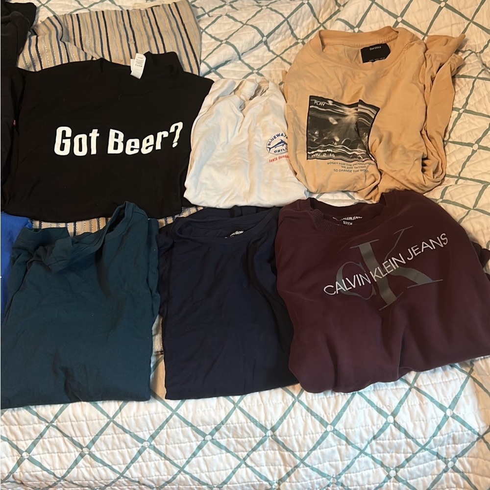 T Shirt/Long Sleeve/Crewneck Bundle